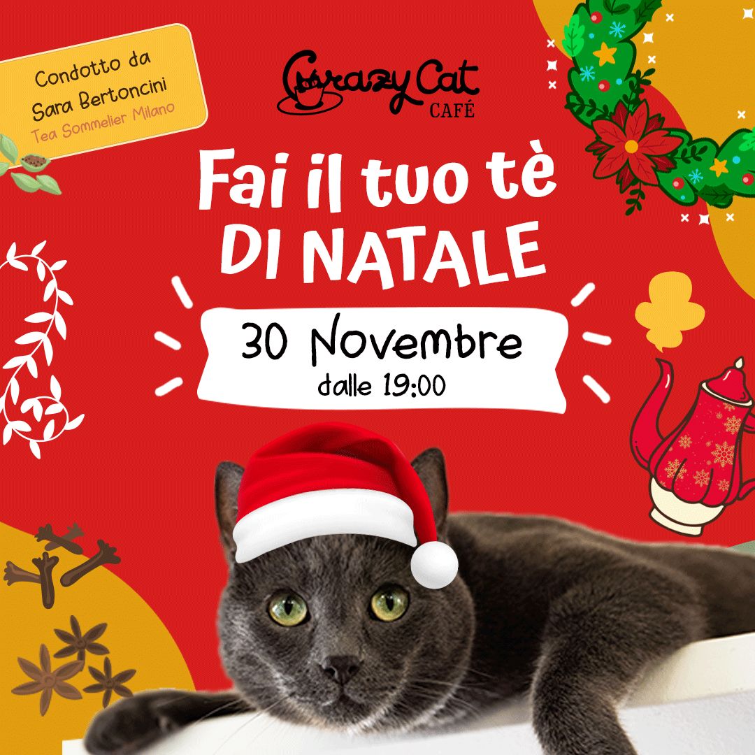 Giovedì 30 novembre - Crea il tuo tè di Natale